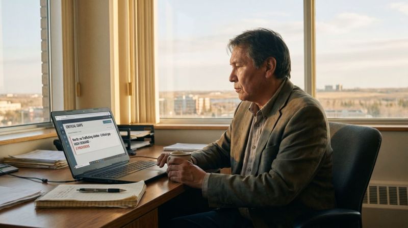 Marcus Trembley, Provincial Funding Director &mdash; Give me the worst-first list. Representational image accompanying a funder workflow scenario.