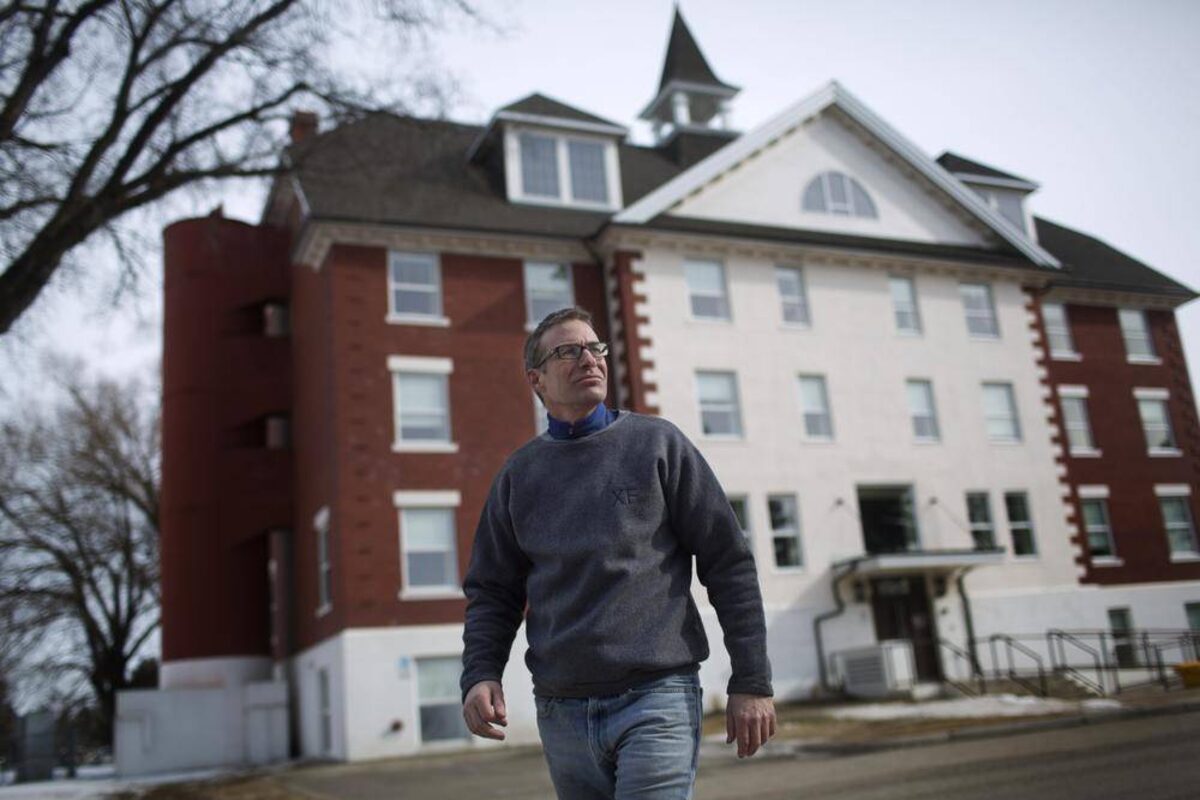 Archival photograph from The Globe and Mail's feature on Alberta's Michener Centre, a former institution at the centre of the province's deinstitutionalization history.