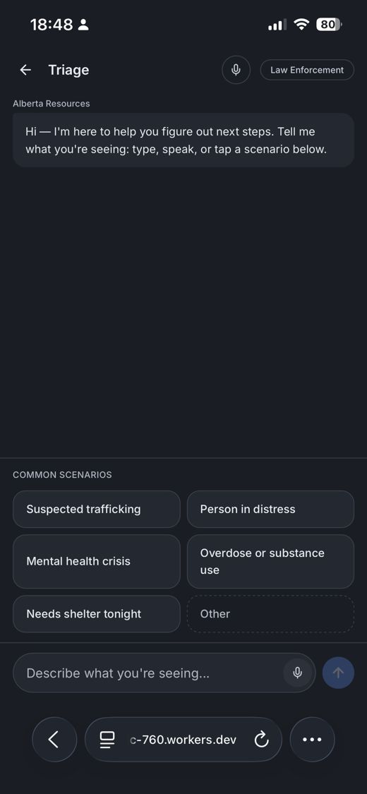 Integrated Pathways Navigator mobile app (screen 2 of 4).
